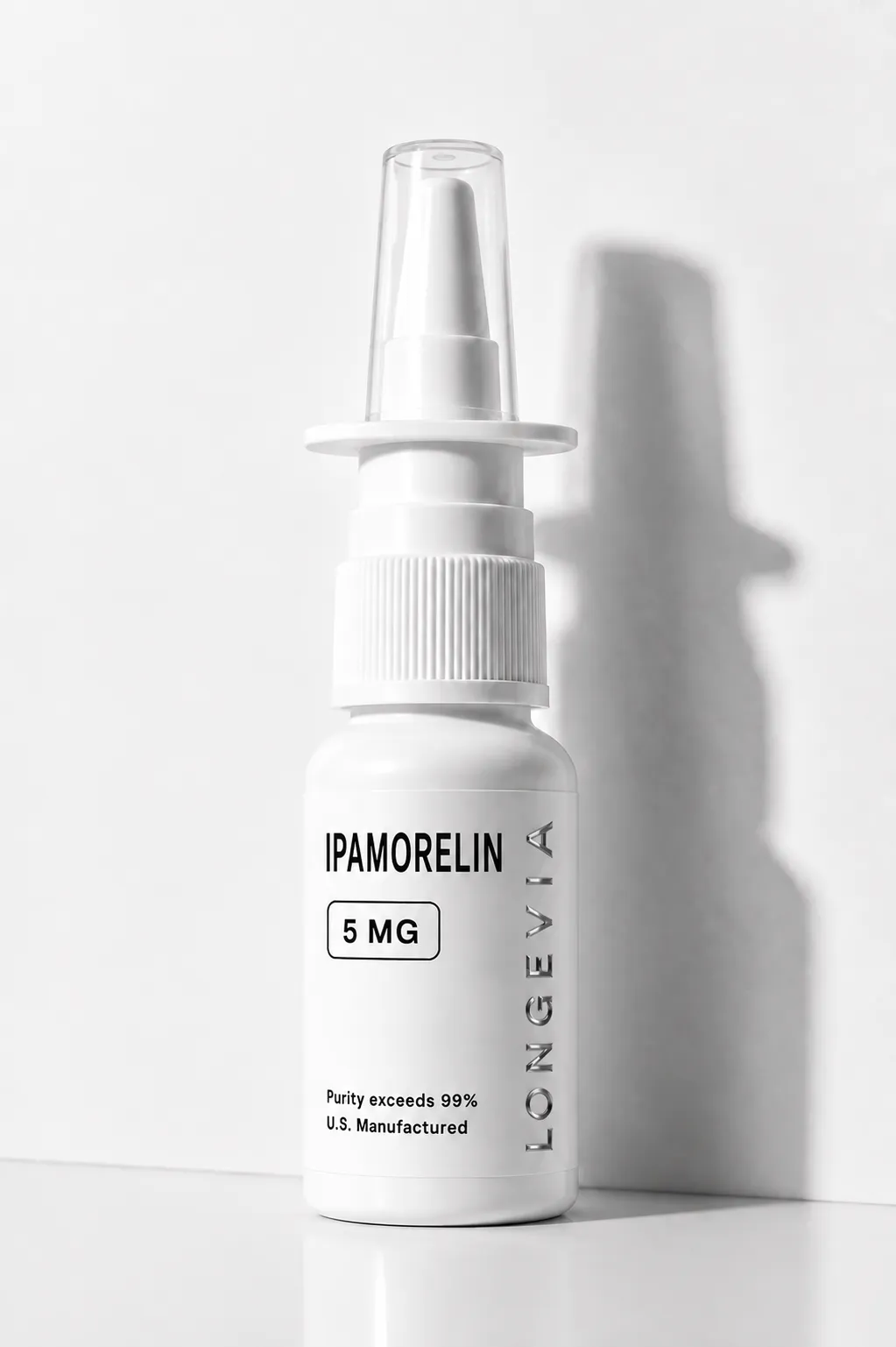 Ipamorelin 5mg / 10mg — 45 Sprays research peptide vial